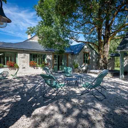 Grange Renovee En Gite/Maison/Chalet 阿雷奥 外观 照片