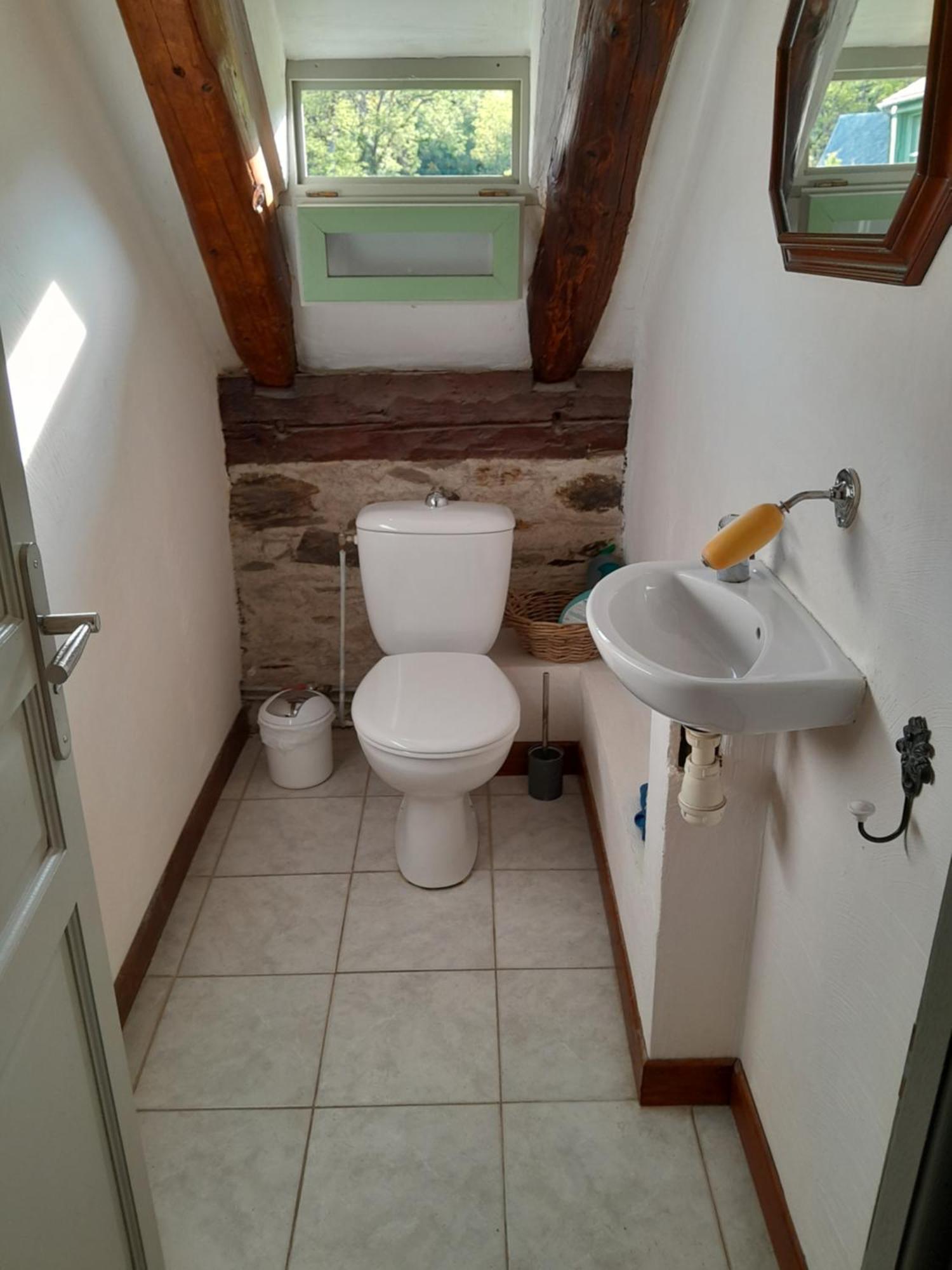 Grange Renovee En Gite/Maison/Chalet 阿雷奥 外观 照片